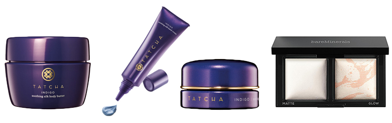 Tatcha's Indigo Collection and BareMinerals’ Invisible Light Translucent Powder Duo