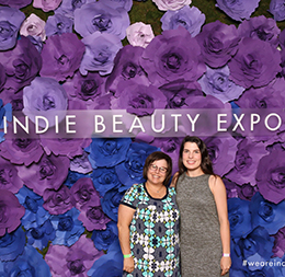 Kline’s Karen Doskow and Dana Kruetzer at Indie Beauty Expo