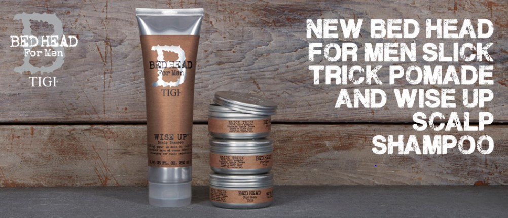 Bed Head For Men line of TIGI expands its line of products for men