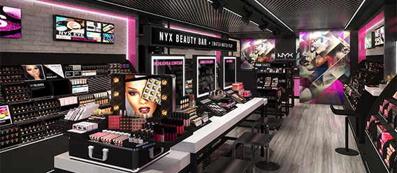 NYX Store Image source: Retail Insider