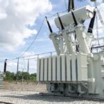 High voltage transformer in electrical substation. Source: Shutterstock