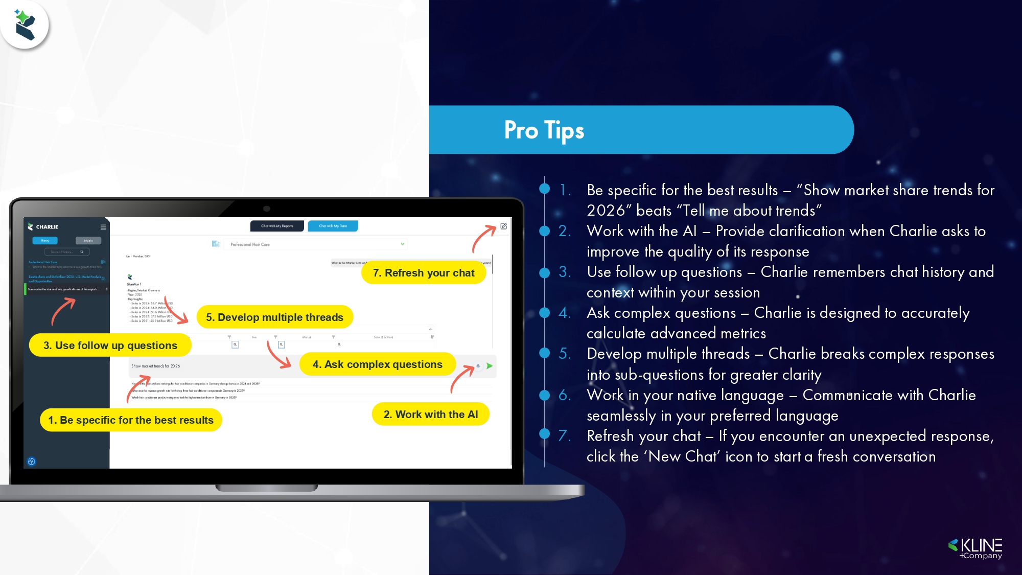 Kline Charlie user guide 10