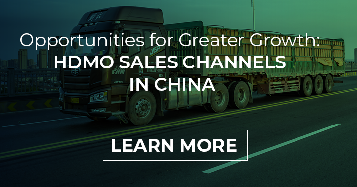 HDMO sales channels in China