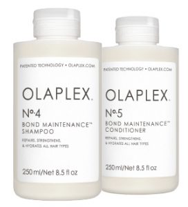 Olaplex is expanding its line to No.4 Shampoo and No.5 Conditioner. 
