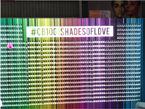 The Colorbar 1001 Shades of Love Wall Display