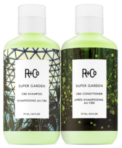 Super Garden CBD Shampoo and Conditioner by R+Co