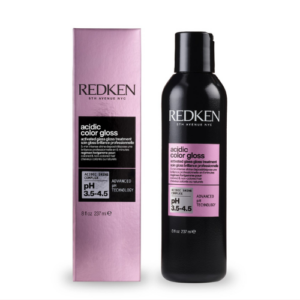 Redken’s Acidic Color Gloss Activated Glass Gloss Treatment