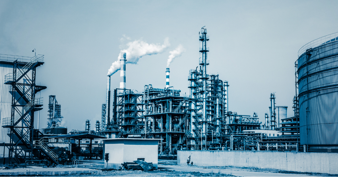 Large chemical manufacturing facility representing industrial scale and integration in a potential BASF–Evonik merger.