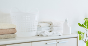 Commercial and household laundry sustainability trends including concentrated detergents, enzyme technologies, and waterless formats.