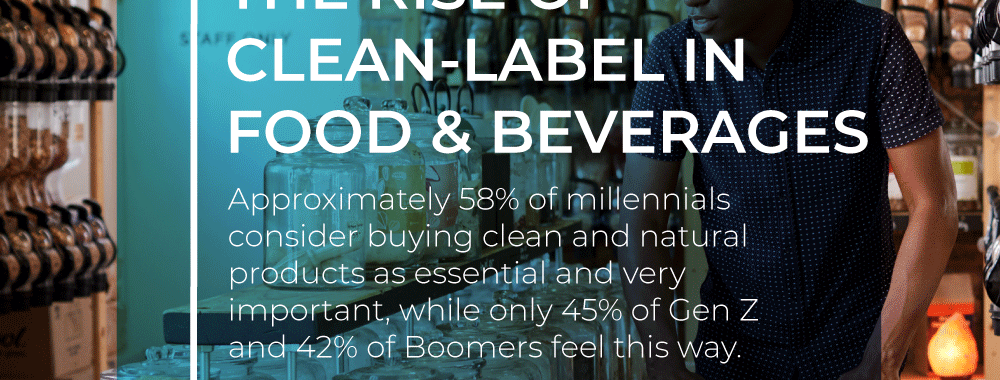 Clean labels in Food & Beverages