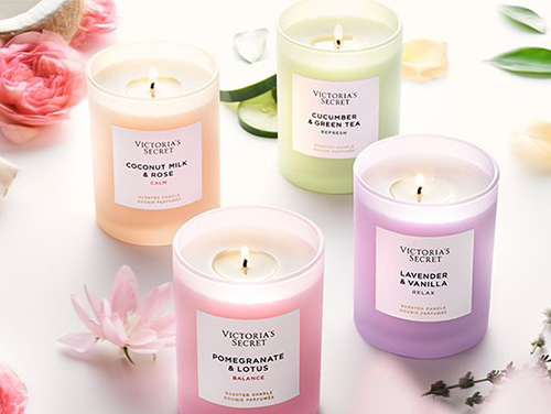 Candle collection by Victoria’s Secret 