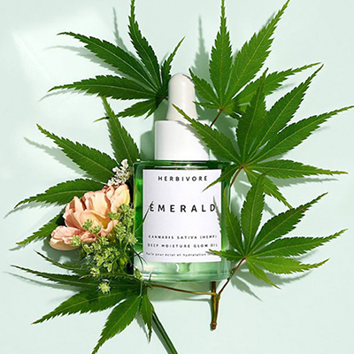 Herbivore’s Emerald Cannabis Sativa Hemp Seed Deep Moisture Glow Oil