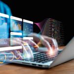 Scientist,Working,With,Business,Data,,Finance,,Marketing,Report,,Big,Data