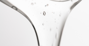 white oil pouring
