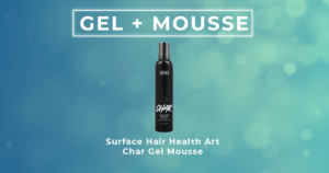 surface hair health art gel mousse banner WP